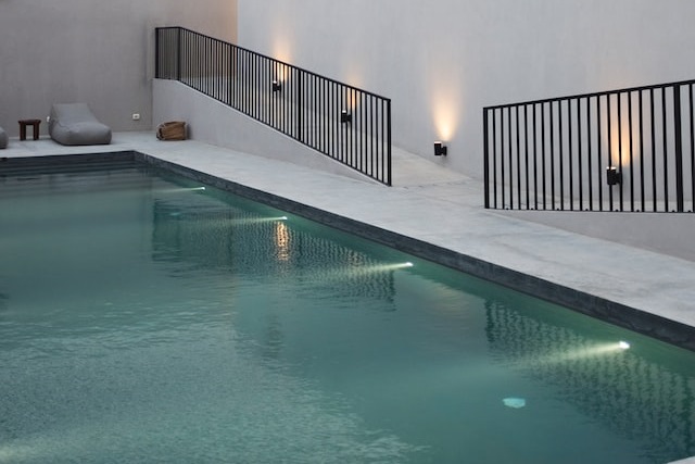 Internal Pool Side view
